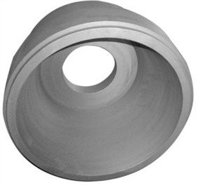 लिड के साथ ग्रेफाइट क्रूसिबल